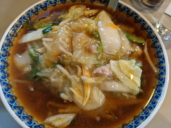 「手打ちサンマーメン」@中華そば集来の写真