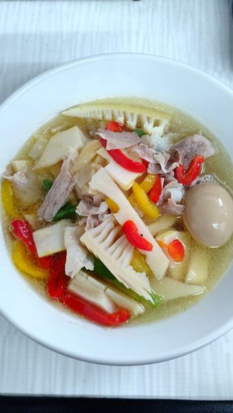 「タケノコラーメン(塩)」@拉麺 しのざきの写真