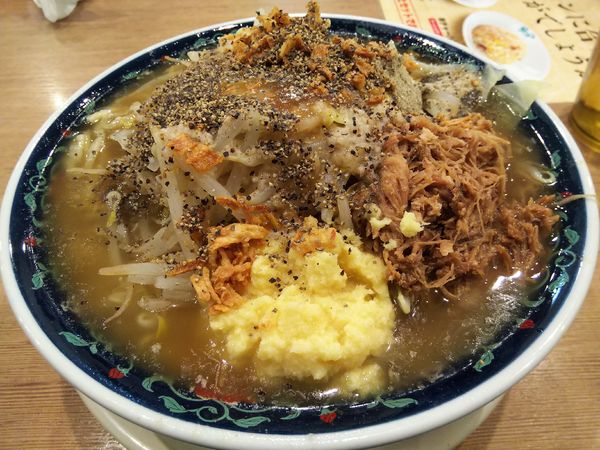 「ニボジロー（塩）（大盛：無料）　※全増し」@凌駕 IDÉAの写真