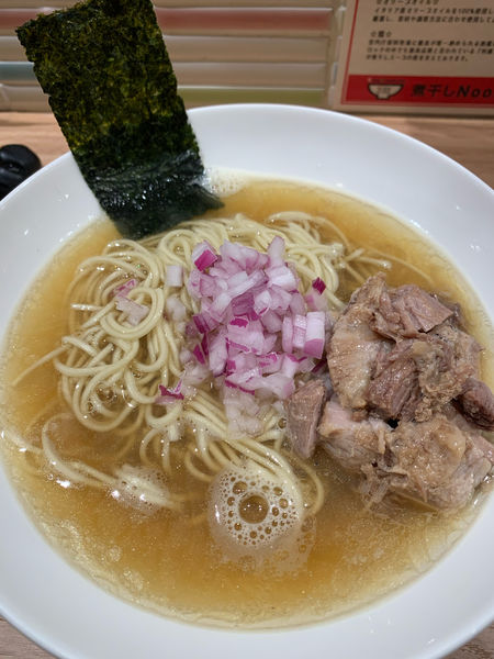 「肉しおにぼ」@煮干し Noodles Nibo Nibo Cinoの写真
