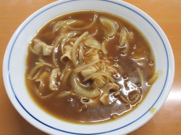 「カレーそば（800円）＋半チャーハン（300円）」@京八の写真