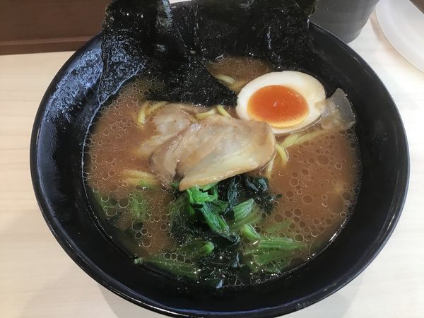 「期間限定横浜家系ラーメン380円＋税」@はま寿司 柏十余二店の写真