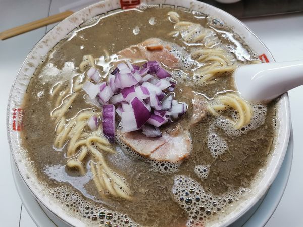 「”極”煮干しソバ」@二階麺肴酒店 黒黒黒の写真