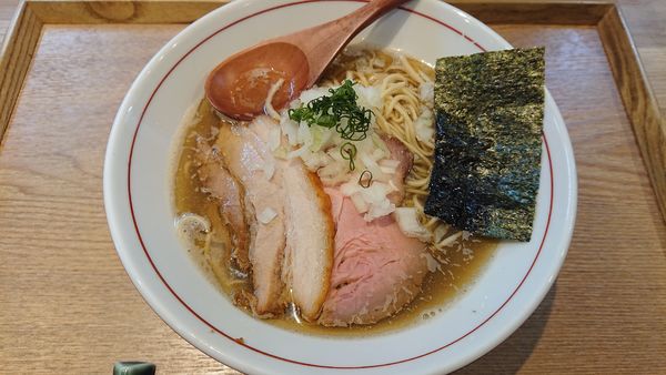 「中華そば「煮干し」　８３０円」@(SCLabo)の写真