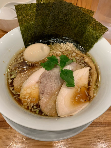 「ガハハ特製鶏そば（醤油）」@中華そば ムタヒロ 大阪堺東店の写真