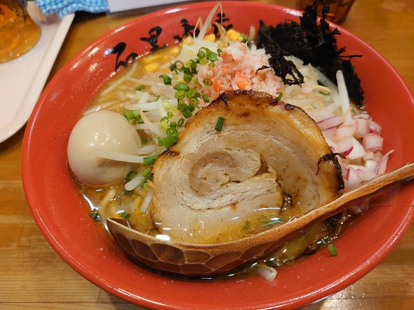 「特製濃厚蟹みそ」@濃厚蟹みそラーメン 石黒商店の写真