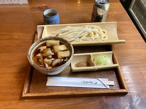 「肉汁うどん冷 ¥850」@浅見茶屋の写真