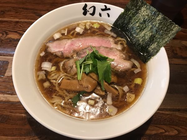 「醤油そば」@中華そば 幻六の写真