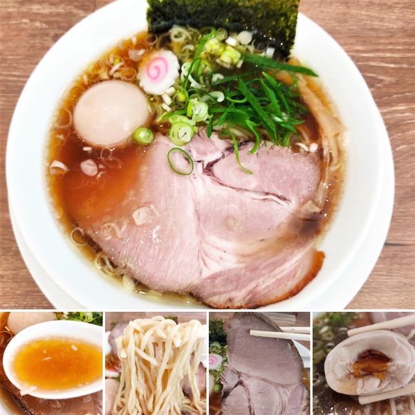 「丸鶏醤油らーめん＋味玉＝900円」@蔵前 中華そば 高ひろの写真