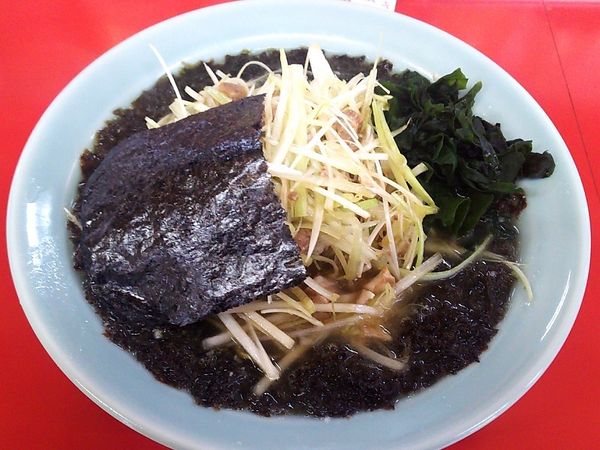 「岩のりネギラーメン」@ラーメンショップ 寒川西店の写真