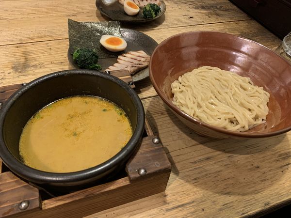 「カレーつけ麺」@西麻布 しゅういち 等々力店の写真