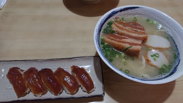 「大東そば 寿司セット」@元祖 大東そばの写真