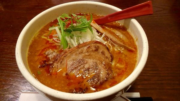 「エスニック味噌　890円」@麺屋 花菱の写真