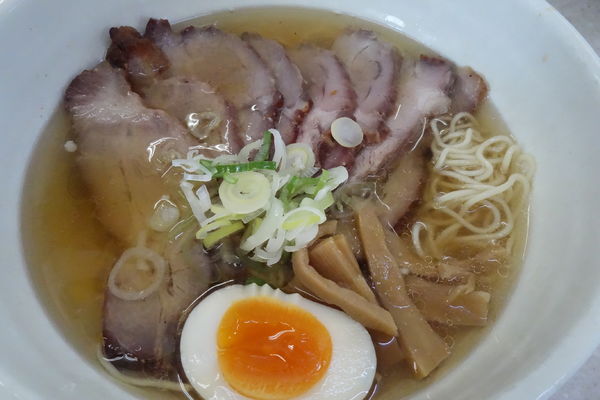 「焼豚そば」@中華そば あまのやの写真