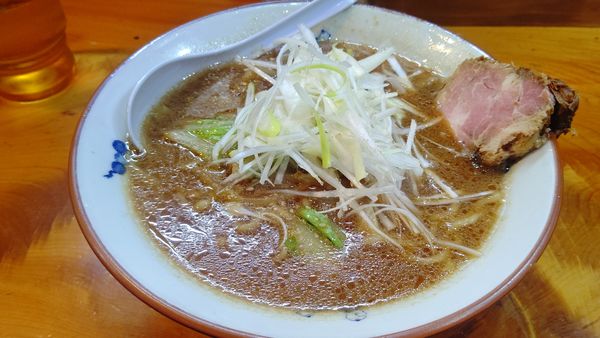 「味噌ラーメン＋ねぎのせ」@麺や しむらの写真