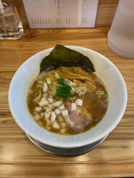 「鶏魚介SOBA（680円）」@麺屋 Smileの写真