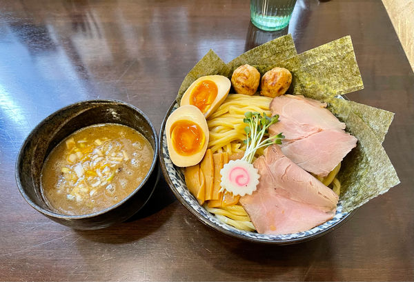 「濃厚鶏豚骨魚介 特製つけめん＋中盛り」@麺処はなぶさの写真