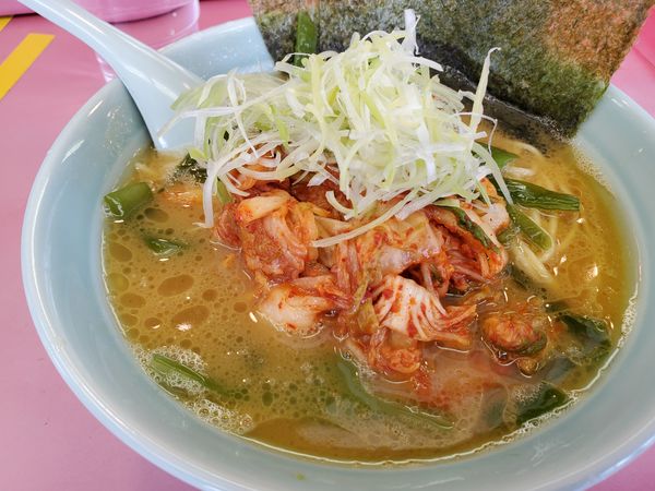 「キムチワカメラーメン」@ラーメン大将 六浦店の写真