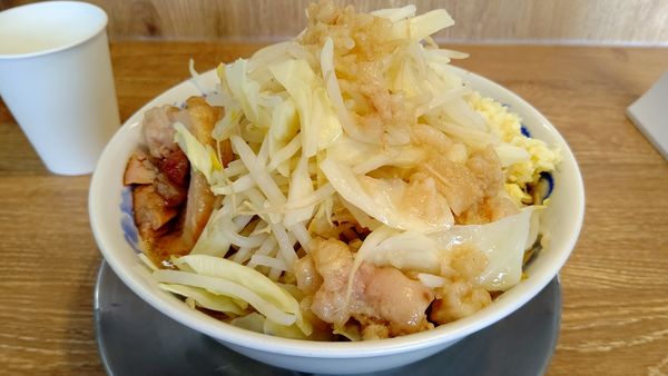 「ラーメン全マシ」@ジャンクガレッジ 川越小堤店の写真