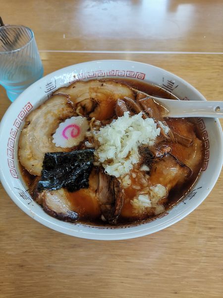 「チャーシューメン800円 +大盛り100円」@らーめん おゆうの写真