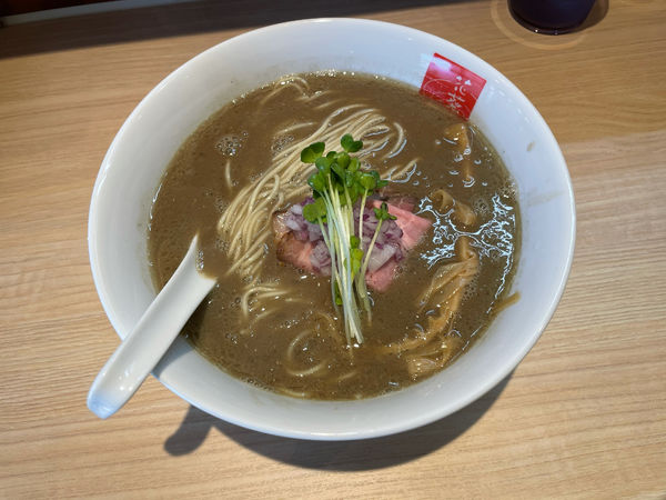 「濃厚煮干しそば」@煮干中華そば ハナアオイの写真