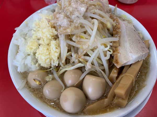 「らーめん全部のせ」@継承 あっ晴れ 大府店の写真