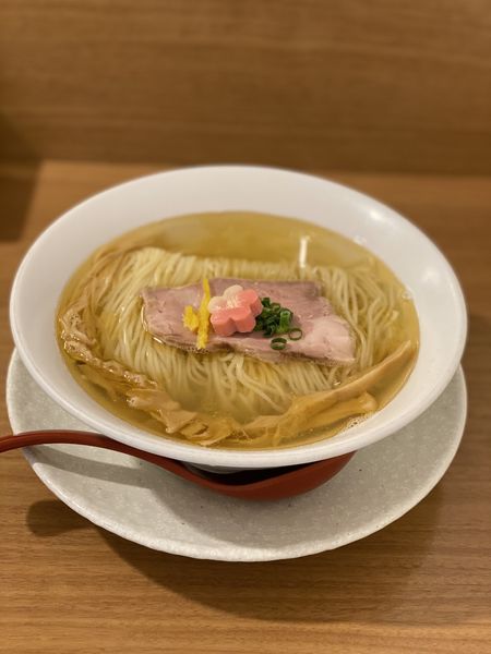 「鯛塩そば」@鯛塩そば 灯花 本店の写真