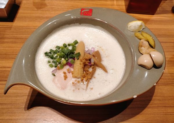 「鶏白湯ラーメン」@RAMEN FACTORY TORISETSUの写真