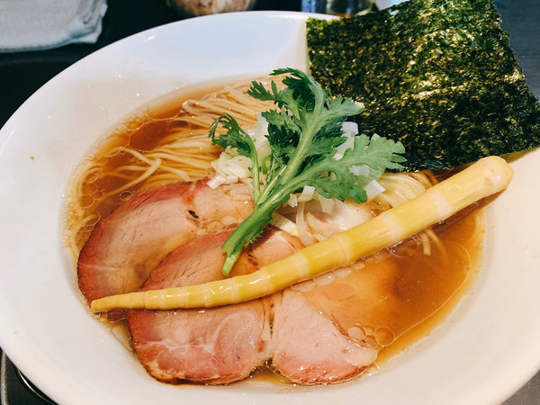 「牡蠣の中華そば」@つけ麺 中華そば アンタイNOODLESの写真