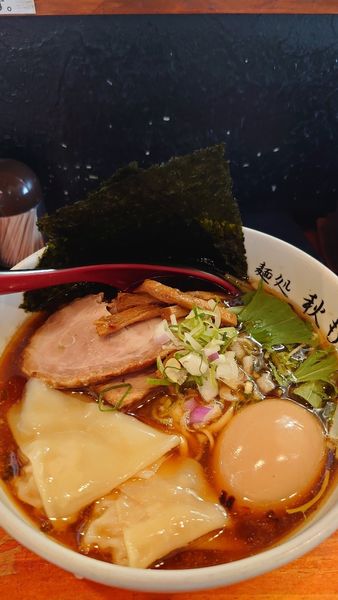 「特製醤油」@麺処 秋もとの写真