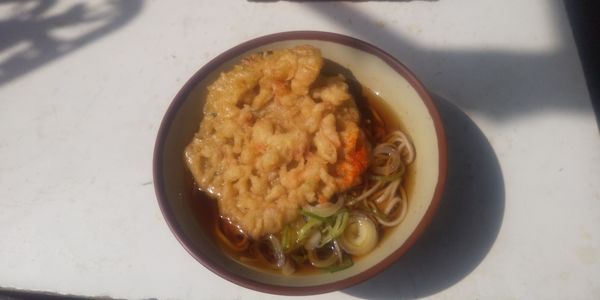 「天ぷらそば」@きそば鈴一の写真