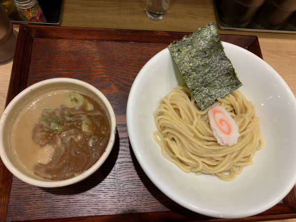 「濃厚焼きあご煮干しつけ麺850円」@濃厚焼きあご煮干し つけ麺さか田の写真