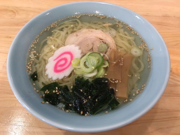 「しおラーメン」@青竹手打ち佐野ラーメン ひだまりの写真