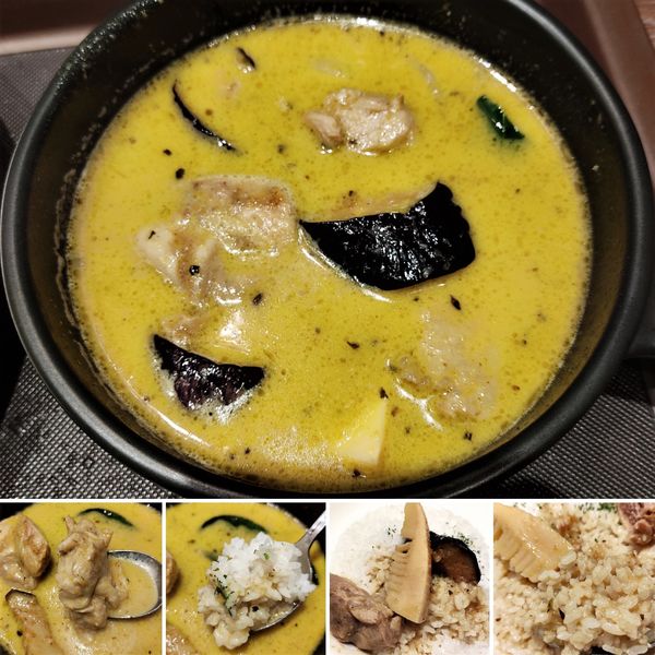 「グリーンカレー 730円」@マイカリー食堂 上野店の写真