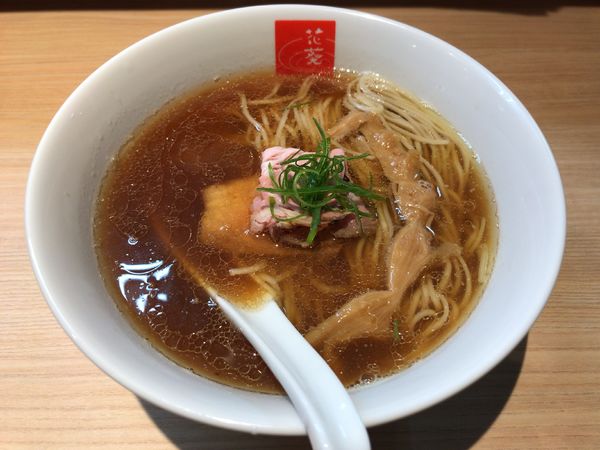 「煮干し中華そば」@煮干中華そば ハナアオイの写真