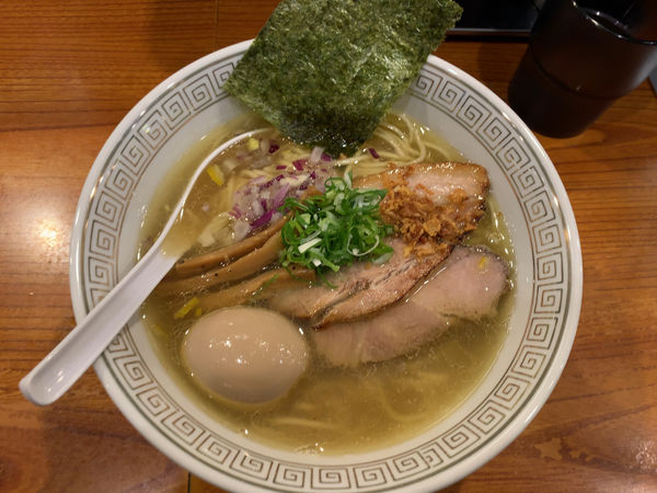 「味玉塩煮干しそば900円」@拉麺 瑞笑の写真