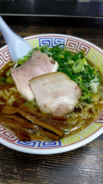 「あっこく　ちぢれ」@長尾中華そば 青森駅前店の写真