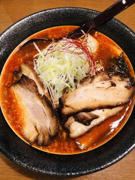 「辛みそラーメン(チャーシュー)1030円」@みそ禅 勿来店の写真