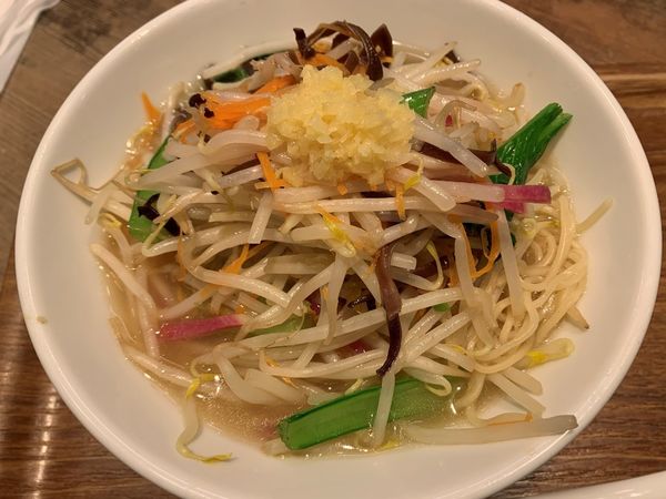 「たっぷり野菜のヴィーガンタンメン」@T’sたんたん ecute上野店の写真