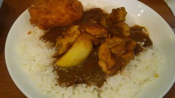 「カシミール風カリー チキンカリー 820円＋220円」@ジンコックの写真