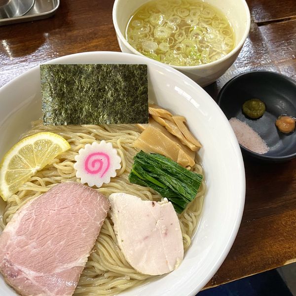 「【限定】昆布水つけ麺（塩）」@麺処 むら井の写真