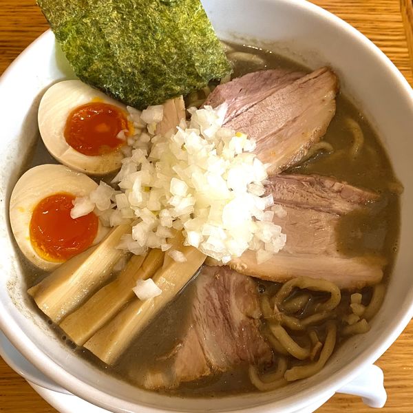 「特煮干どろそば」@煮干そば とみ田の写真