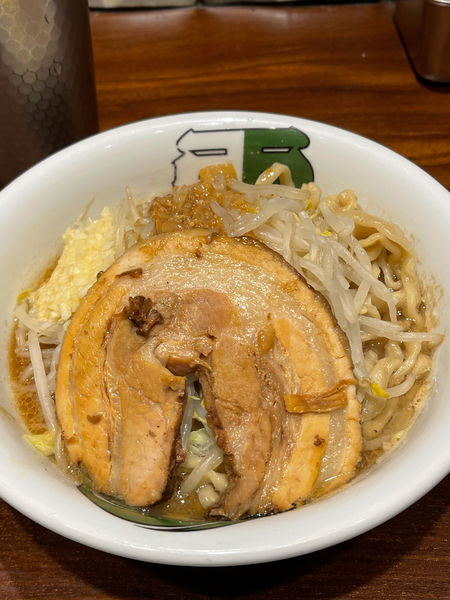 「雷そばミニ（900円）」@ラーメン 雷 東京本丸店の写真