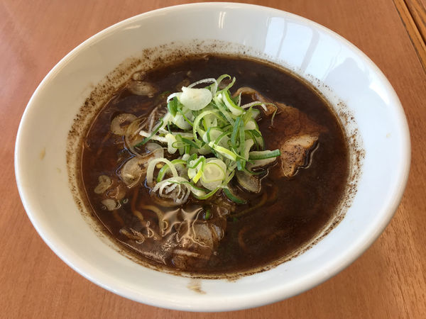 「焦しニンニク醤油ラーメン　730円」@大谷パーキング上り ハイウェイショップ大谷の写真