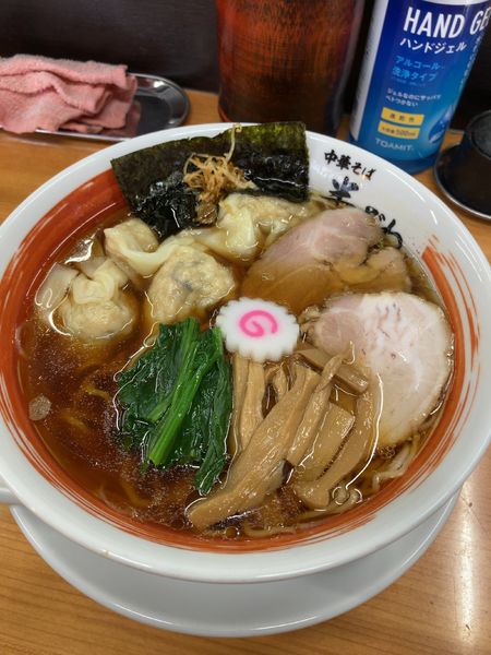 「ワンタンそば」@中華そば 半ざわの写真