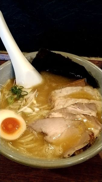 「らあめん清濁（麺大盛り）」@Homemade Ramen 青麦の写真