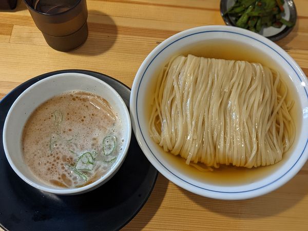 「さんま水つけ麺大盛」@麺や 清流の写真
