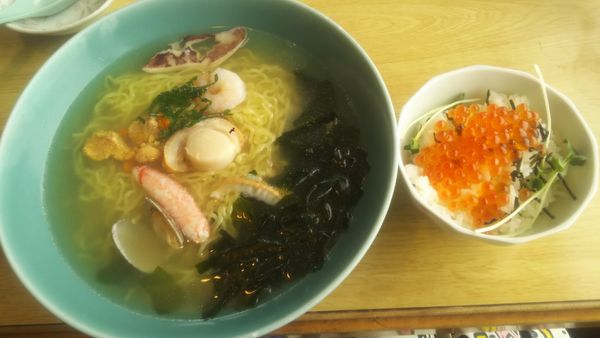 「磯ラーメン」@活魚・磯料理 芝亭の写真