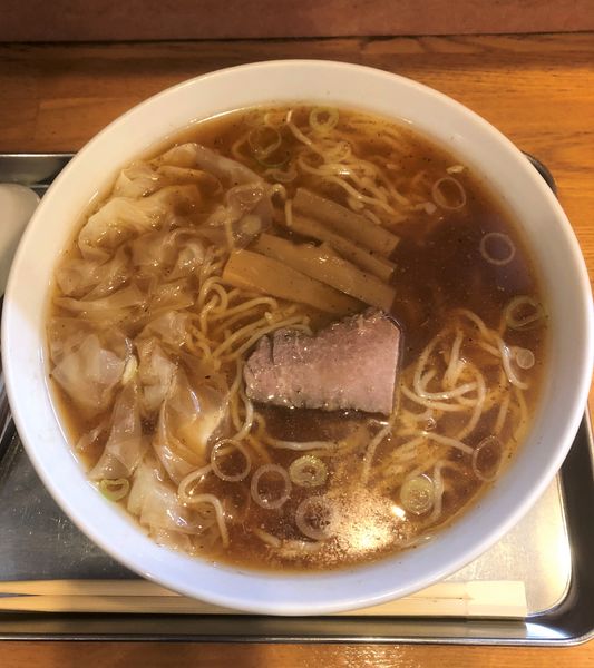「ワンタン中華麺（￥900）」@飛田給 大勝軒の写真