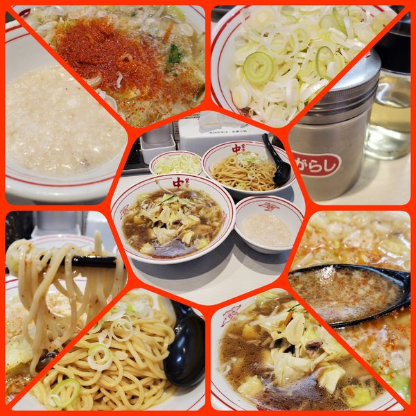 「冷やし醤油タンメン＋ネギ＋背脂」@蒙古タンメン中本 秋津店の写真